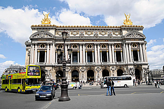 巴黎,歌剧院,加尼叶歌剧院,查尔斯-加尼叶,法国,欧洲