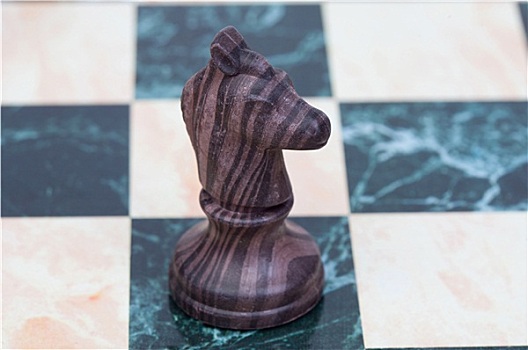 国际象棋马,木质,棋子