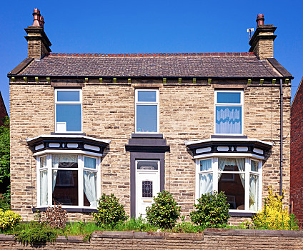 老,英国,房子