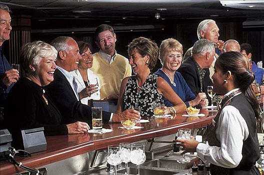 伴侣,男人,女人,餐馆,美食,喝,酒,酒吧