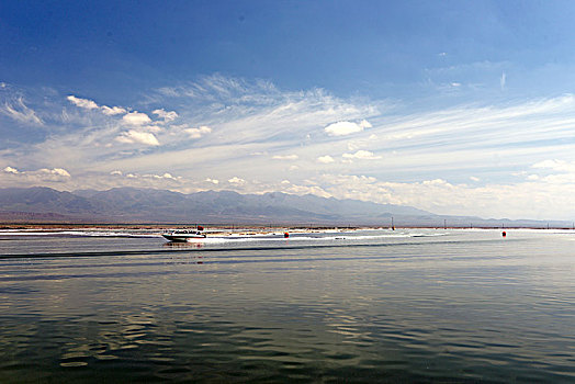 茶卡盐湖景风光