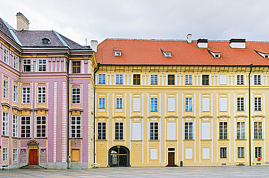 院落,布拉格城堡