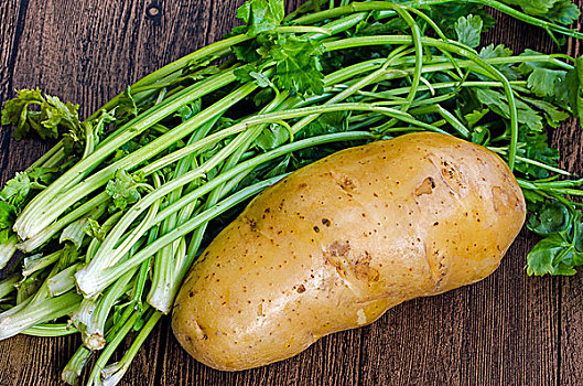 芹菜与土豆