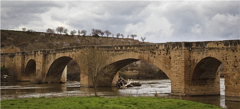 中世纪,桥,埃布罗河