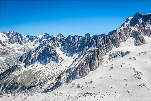 勃朗峰,山脉,法国,山谷