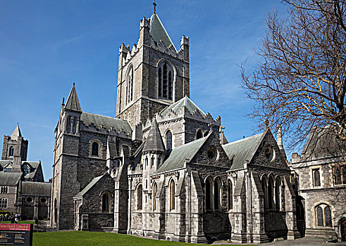 基督城大教堂,都柏林,城市,爱尔兰