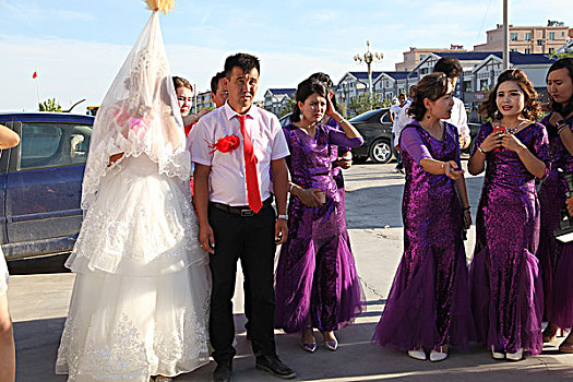哈萨克族新娘