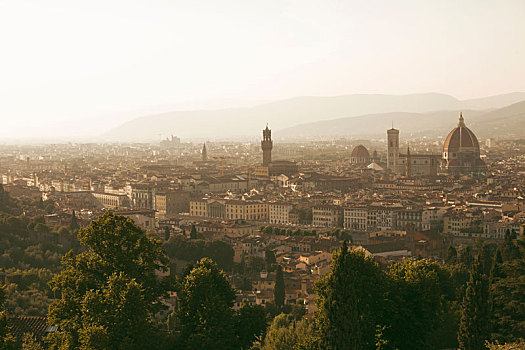 风景,佛罗伦萨,托斯卡纳,意大利