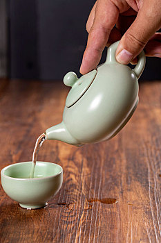 茶壶,茶杯