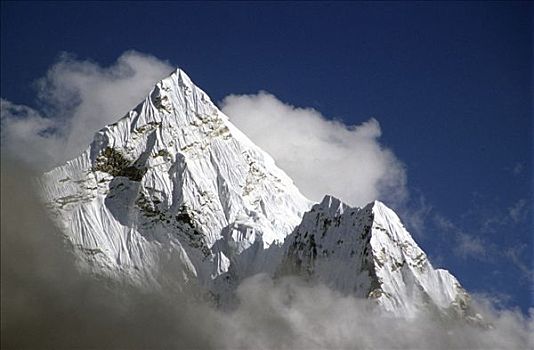 山丘,安娜普纳,喜马拉雅山,尼泊尔