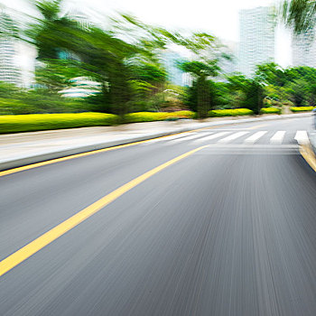 道路,动感