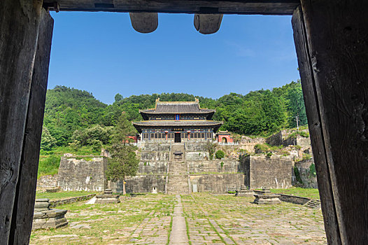 湖北武当山夏日迷人风光