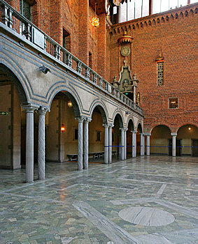 斯德哥尔摩市政厅,蓝厅