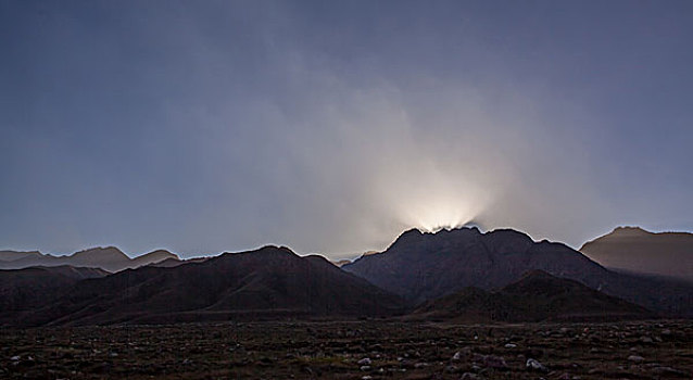 宁夏银川贺兰山风光