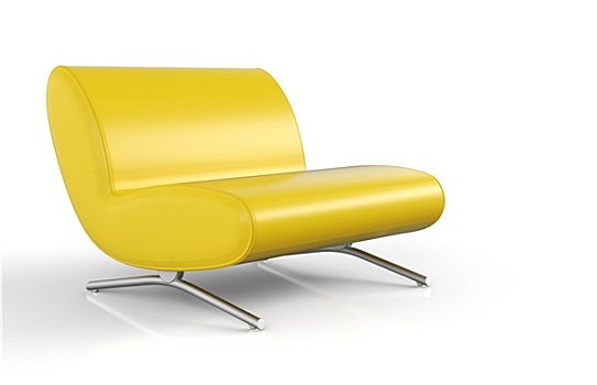 大,黄色,椅子