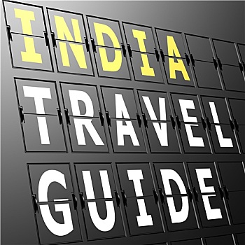 机场,展示,印度,旅行指南
