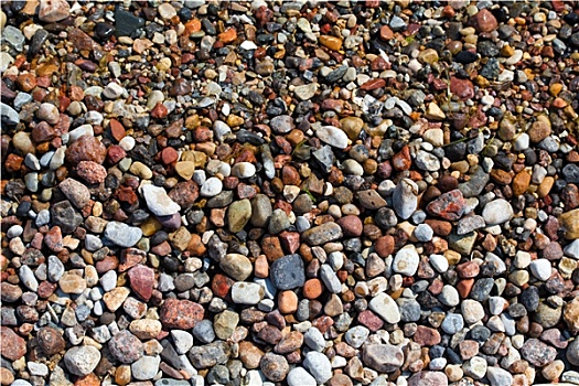 海滩,石头
