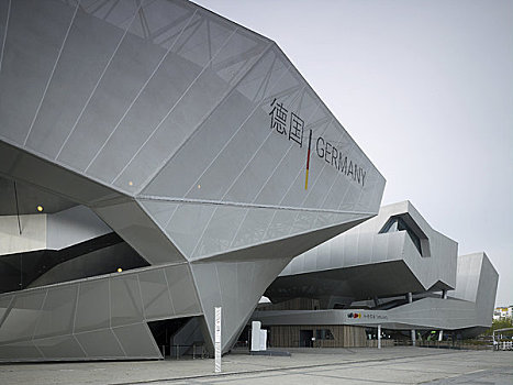 2010上海世博会,德国,亭子,上海,远景,展示,建筑
