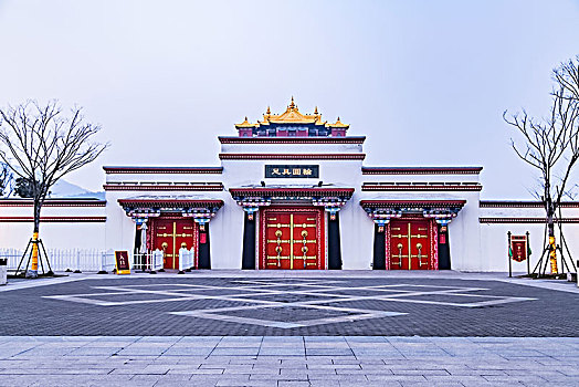 江苏省无锡市灵山梵宫五印坛城环境建筑景观