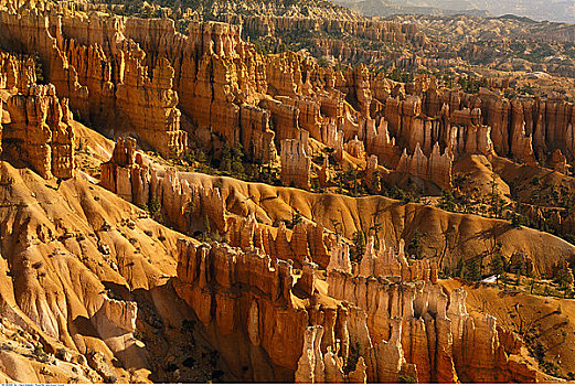 怪岩柱,布莱斯峡谷国家公园,犹他,美国