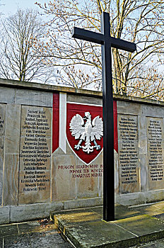 战争纪念碑,犹太,墓地,公墓,多特蒙德,区域,北莱茵-威斯特伐利亚,德国,欧洲