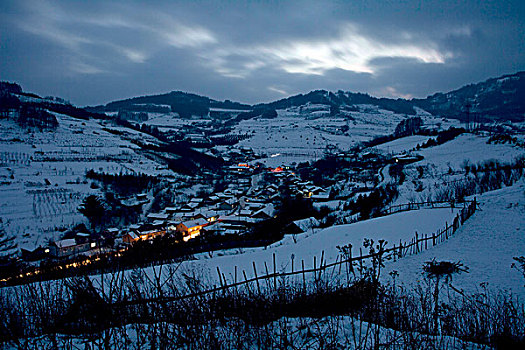 雪乡,雪村,吉林,临江市,村庄,山村,乡村,冬季,雪野,寒冷,农家,接待,旅游,松岭,东北,风情