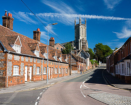 英格兰,汉普郡,教堂,19世纪,建造,场所,中世纪