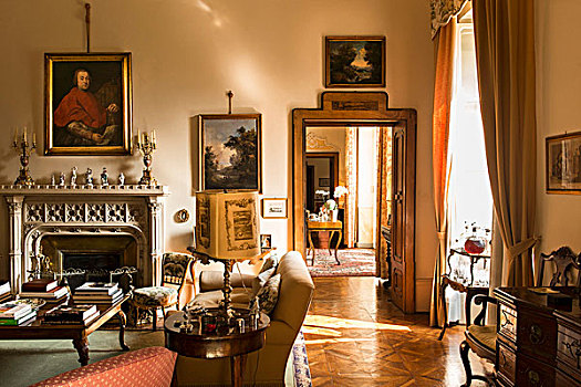 客厅,房子,意大利