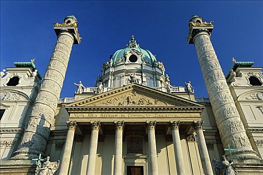卡尔教堂,维也纳,奥地利