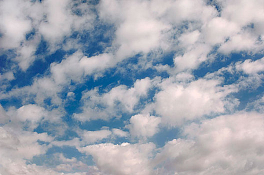多云,蓝天,全画幅,云,遮盖