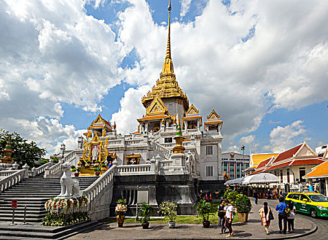 寺院,庙宇,金色,佛,曼谷,泰国,亚洲