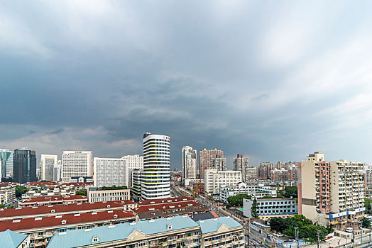 上海杨浦区城市风光