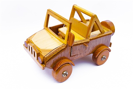 老,木制玩具,汽车