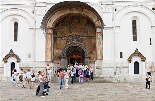 大门,天使长,大教堂,莫斯科,克里姆林宫