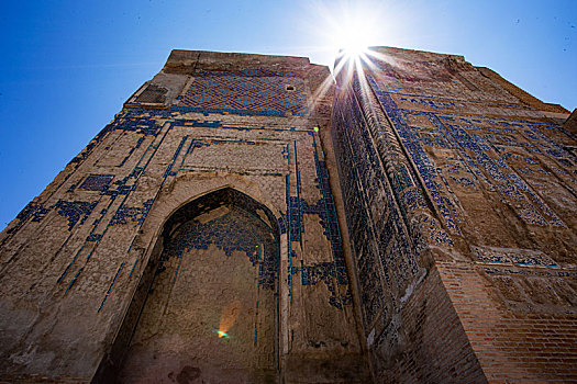 乌兹别克斯坦-沙赫里萨布兹的夏宫
