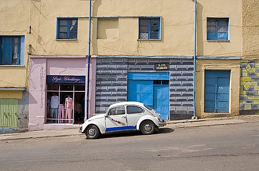 街景,贡德尔,埃塞俄比亚