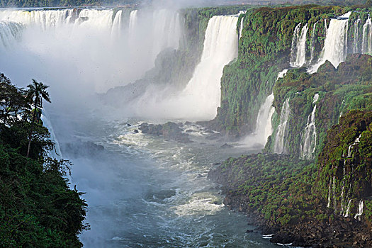 风景,伊瓜苏瀑布,巴西,伊瓜苏,南美