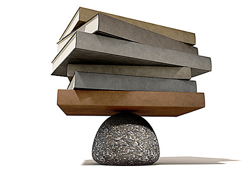 平衡性,书本,石头