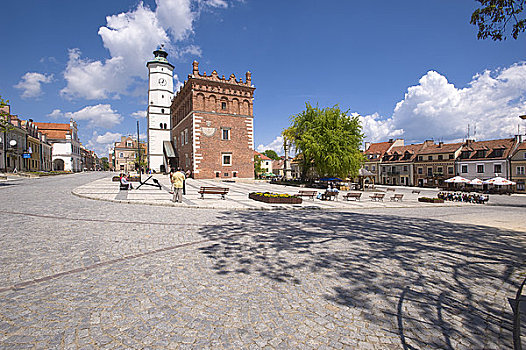 老市政厅,市场,老城,波兰
