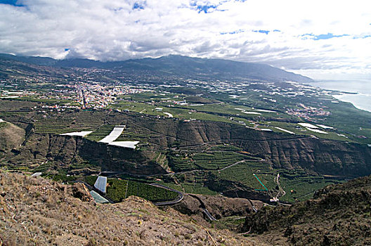 全景,山峦,大卡纳利岛,加纳利群岛,西班牙