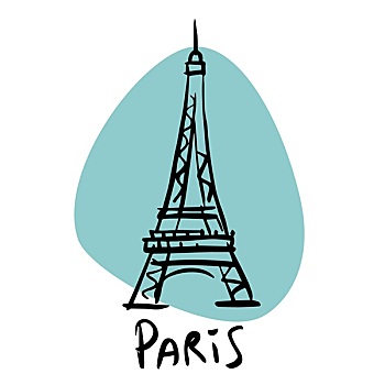 巴黎,首都,法国,埃菲尔铁塔