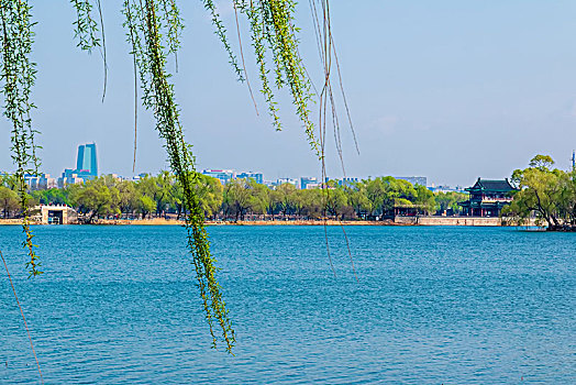 北京市颐和园建筑景观