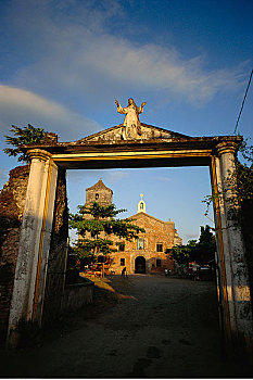 入口,教堂,菲律宾