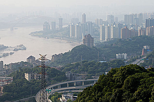 重庆城市鸟瞰