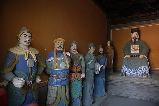 北京东岳庙塑像