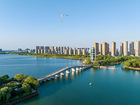 江苏东海,生态湿地乐游人