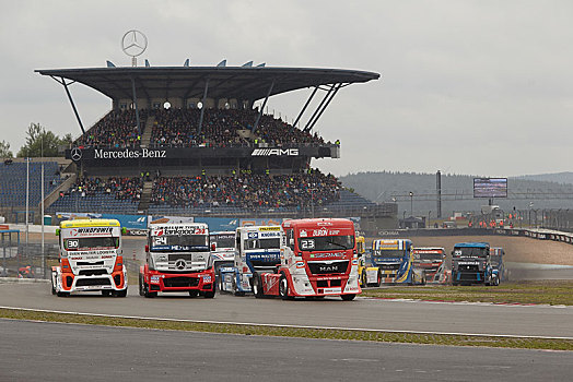 卡车,大奖赛,赛道,莱茵兰普法尔茨州,德国,欧洲