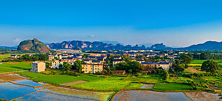 江西省鹰潭市龙虎山乡村田园建筑景观