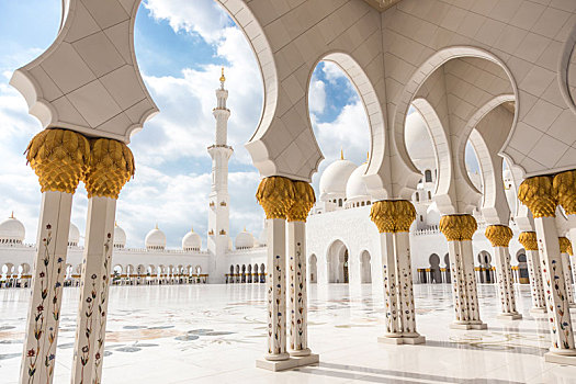 大清真寺,阿布扎比,阿联酋
