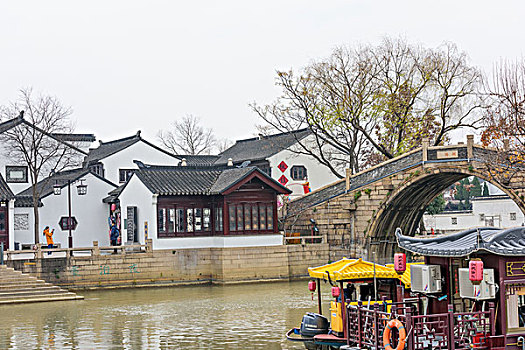 苏州枫桥风景区寒山寺